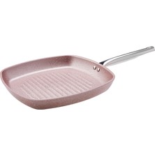 Karaca Avanos Rose Gold Bio Granit Grill Tava 28 cm