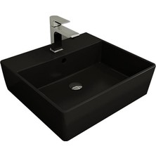 Bocchi Milano Lavabo 50 Cm Mat Siyah 1216-004-0126