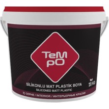 Filli Boya Tempo Silikonlu Mat Iç Cephe Boyası 20 kg Renk: Kırık Beyazı