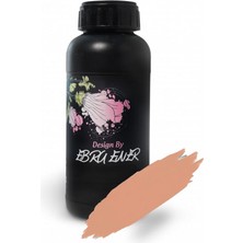 Ebru Ener Yarımat Vernikli Zemin Boyası 500 ml Şeftali