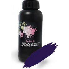 Ebru Ener Yarımat Vernikli Zemin Boyası 500 ml Lacivert