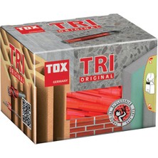 Tox - Tri 6/51 Çok Amaçlı Dübel ( 40 Adet )