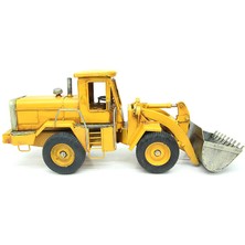 Dekoratif Metal Kepçeli Buldozer Iş Makinesi C0793