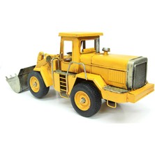 Dekoratif Metal Kepçeli Buldozer Iş Makinesi C0793