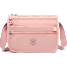 Smart Bags 1128 Kadın Postacı Omuz Çantası Pudra