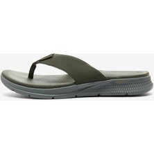 Skechers GO CONSİSTENT SANDAL-SYNTHWAV Erkek Yeşil Parmak Arası Terlik - 229035 OLV