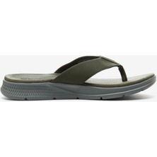 Skechers GO CONSİSTENT SANDAL-SYNTHWAV Erkek Yeşil Parmak Arası Terlik - 229035 OLV