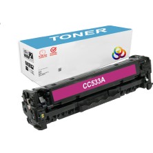 PlusPrint Hp 305A - Hp CE412A - Hp Colorlaserjet Pro 400 M451NW Kırımızı Uyumlu Muadil Toner