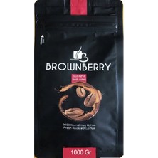 Brownberry Robusta Kahve Kavrulmuş 1kg -Standart Kavrum