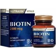 Nutraxin Biotin 2500MG. 50 Tablet