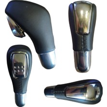 Zetoto Megane 3 Otomatik Vites Topuzu Deri Kaplama Siyah 8200574279