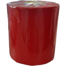 Alp Tekstil Elyaf Tül Süsleme Malzemesi 20 cm x 100 M Kırmızı