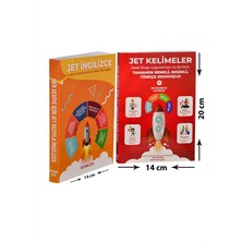 Jet Ingilizce Eğitim Seti - Sesli Kitap ( Mobil Uygulama ve Kitaplar ) Batuhan Çetin