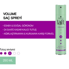 Taft True Volume ( Ekstra Hacim Veren ) Sprey 250 Ml