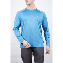 Alpinist Workout Ready Erkek Sweatshirt Deniz Mavisi