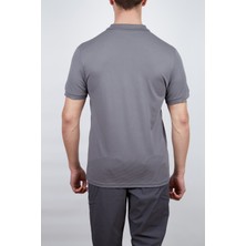 Alpinist Roc Erkek Polo T-Shirt Antrasit