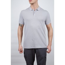 Alpinist Roc Erkek Polo T-Shirt Gri