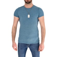 Dynamo Erkek Sıfır Yaka Tişört T-530 BGL-ST01838