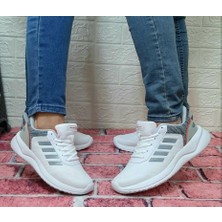 Bestof 100 Beyaz Hafif Rahat Fuspetli Yürüyüş Koşu Spor Ayakkabı