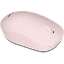 Preo Ergonomik Pastel Kablosuz Sessiz Mouse Pembe M19