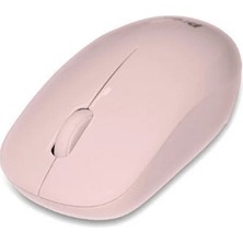 Preo Ergonomik Pastel Kablosuz Sessiz Mouse Pembe M19