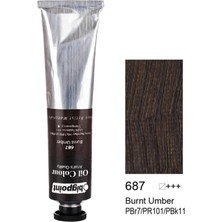 Bigpoint Yağlı Boya 200 ml Burnt Umber 687