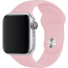 Microcase Apple Watch Uyumlu 7 45 mm Için Silikon Kordon Kayış M-L