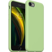 Bilişim Akademi Apple iPhone 7 8 SE2020 Kılıf Lansman Içi Kadife Silikon Kapak Kılıf