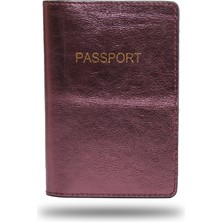 Seyahat Aksesuar Kişiye Özel Deri Pasaport Kılıfı