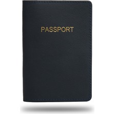 Seyahat Aksesuar Kişiye Özel Deri Pasaport Kılıfı