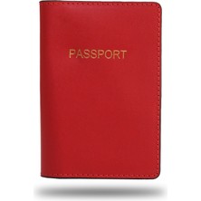 Seyahat Aksesuar Kişiye Özel Deri Pasaport Kılıfı