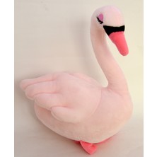 UDATOYS Kuğu Pelüş Oyuncak Sevimli Kuş Peluş 35 cm Pembe