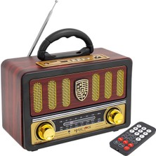 Magicvoice MV-114BT USB - Sd - Fm - Bluetooth Destekli Nostaljik Radyo