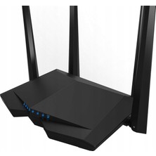 Tenda V12 AC1200 Mbps Dual Band Kablosuz 4 x Gigabit Port Fiber Vdsl/adsl Modem Router (Yurt Dışından)