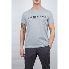 Alpinist Buteo Erkek T-Shirt Gri Melanj