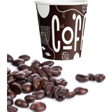 Roll-Up 4oz Türk Kahvesi ve Espresso Karton Bardak 100 Adet