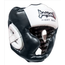 Dragon  11745-P Yanakları Kapalı Kask Muay Thai, Kick Boks Kaskı