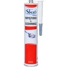 Stein Pu 50 Adhesive - Poliüretan Mastik 1 Adet 310 ml Gri