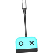 Echoes C Tipi HDMI Adaptörü USB Adaptörü Ns Anahtarı Lite Mavi İçin Şarj Adaptörü Şarj (Yurt Dışından)