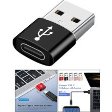 Echoes Alüminyum Alaşım Çok Işlevli 2-In-1 USB USB C Adaptörü Tipi-C USB Standart Siyah (Yurt Dışından)