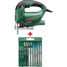 Bosch Pst 650 Compact 500 W Dekupaj Testere Makinası + 10 Parça Metal Ahşap Karışık Testere Bıçağı