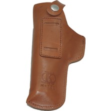 Kuyucular Deri 7,65 Düğmeli Beretta, 7,65 Kırıkkale, 7,65 Astra, Çek Vizör, Map Deri Tabanca Kılıfı K-M-157-T