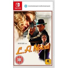L.a. Noire Nintendo Switch Oyunu