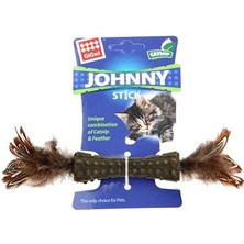 Gigwi Johnny Stick Doğal Çift Taraflı Tüylü Kedi Oyuncağı