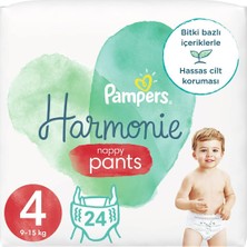 Prima Pampers Harmonie Külot Bebek Bezi 4 Beden 24'lü