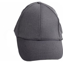 Afillix Concept Gri Düz Renk Tasarım Unisex Şapka-Cap