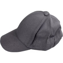 Afillix Concept Gri Düz Renk Tasarım Unisex Şapka-Cap