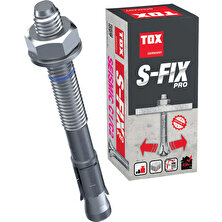 Tox - S Fix Pro M10 x 90 Klipsli Çelik Dübel