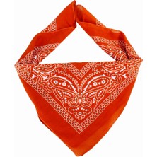 Afillix Concept Kiremit Etnik Damla Tasarım %100PAMUK Bandana
