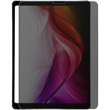 Fuchsia Apple iPad Air 10.9 2022 (5.nesil) Uyumlu Privacy Tablet Ekran Koruyucu Ekranı Gizler Temperli Cam